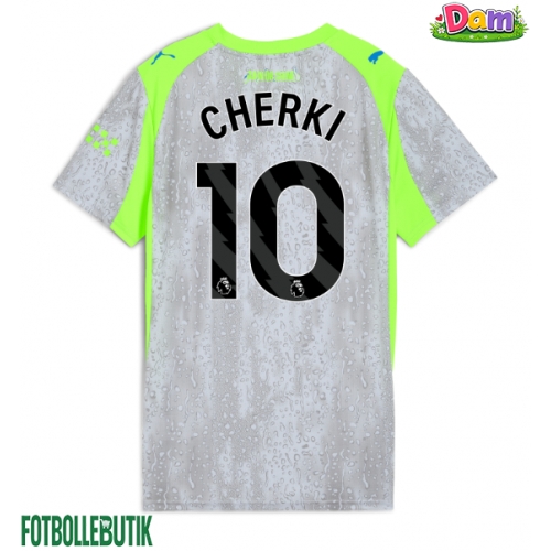 Manchester City Rayan Cherki #10 Tredje Tröja Kvinnor 2025-26 Kortärmad